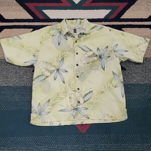 Tommy Bahama Cream Silk Shirt
